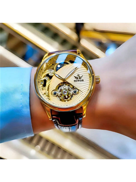 Fensir Stylish Tourbillon Mechanical Watch For Men