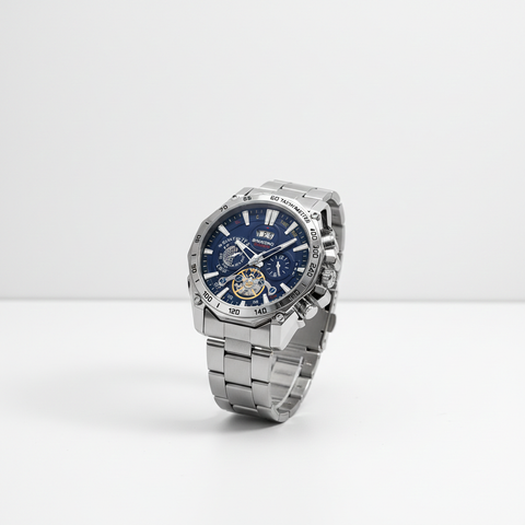 1pc Mens Casual Bisiness Waterproof Luminous Calendar Luxury Quartz Watch