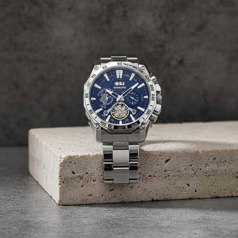 1pc Mens Casual Bisiness Waterproof Luminous Calendar Luxury Quartz Watch